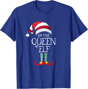 I'm The Queen Elf Family Matching Christmas Gift Group T-Shirt - T-Shirt | Royal