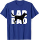 Lab Dad Labrador Retriever Dad Gift Labrador Dad T-Shirt - T-Shirt | Royal