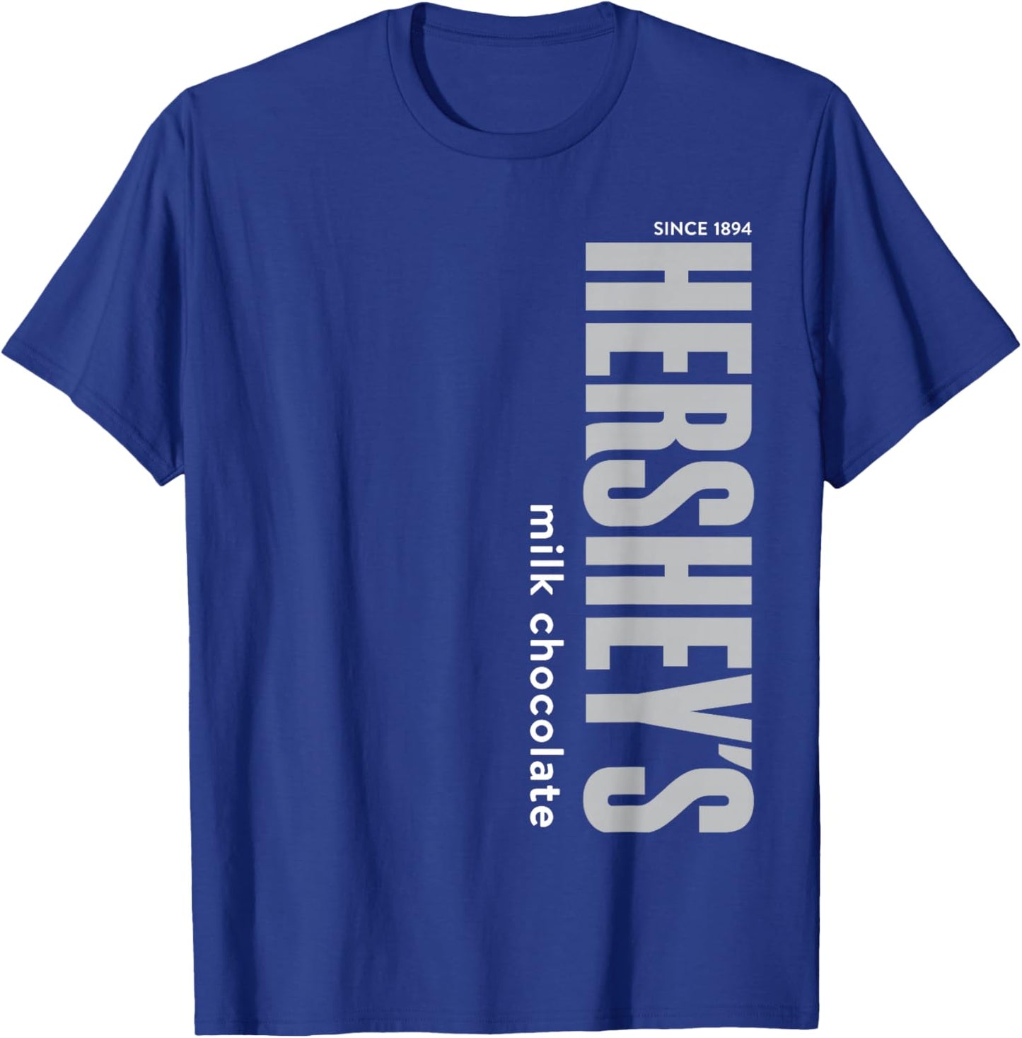 Hershey's Milk Chocolate Vintage Classic Vertical Logo T-Shirt - T-Shirt | Royal