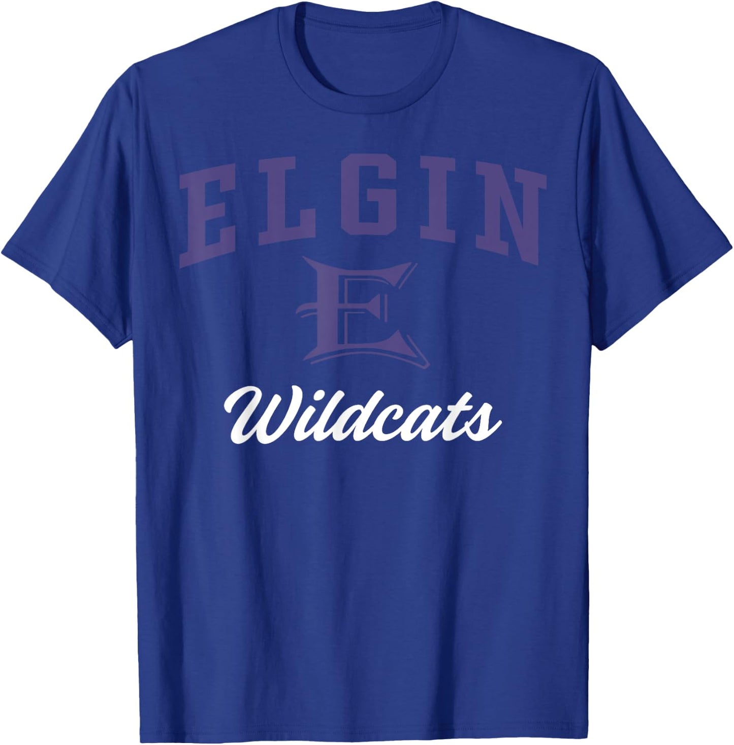 Elgin High School Wildcats C3 T-Shirt - T-Shirt | Royal