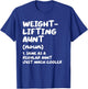Weightlifting Aunt Definition Funny & Sassy Sports T-Shirt - T-Shirt | Royal
