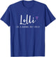 Lolli Like a Grandma Only Cooler Mother's Day T-Shirt - T-Shirt | Royal