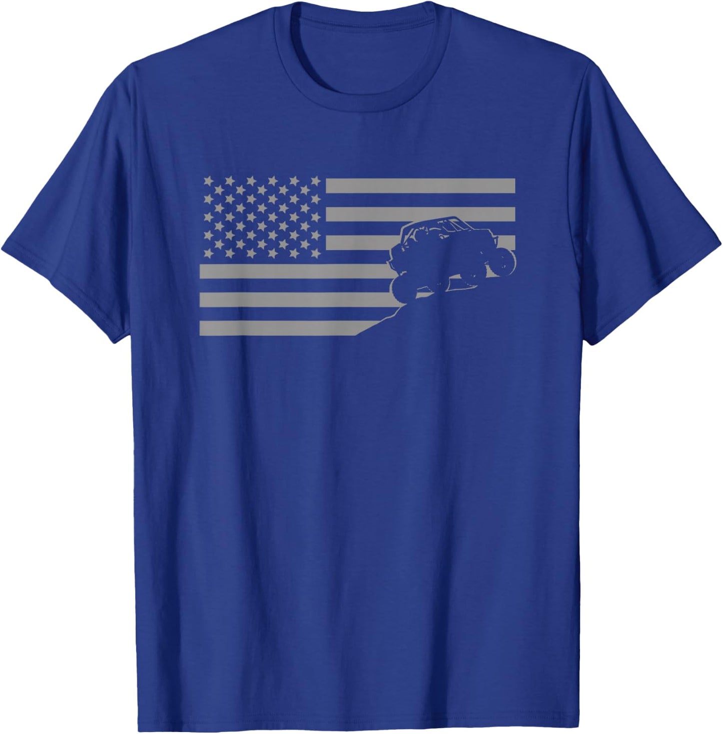 Off Roading Quad ATV Apparel - Off Road Quad ATV Small T-Shirt - T-Shirt | Royal