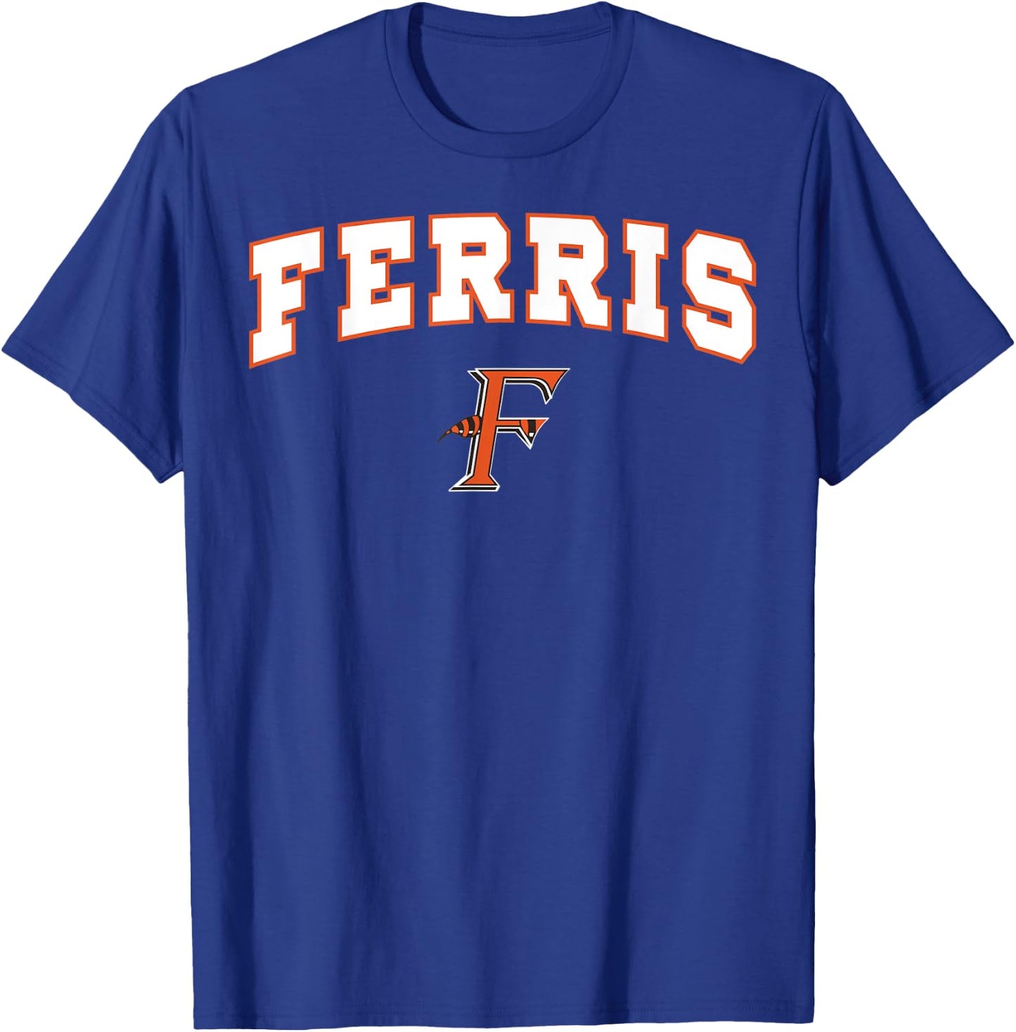 Ferris High School Yellowjackets C2 T-Shirt - T-Shirt | Royal