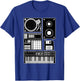 Funny Old School Hip Hop Rapper Beat Maker Rap Music T-Shirt - T-Shirt | Royal