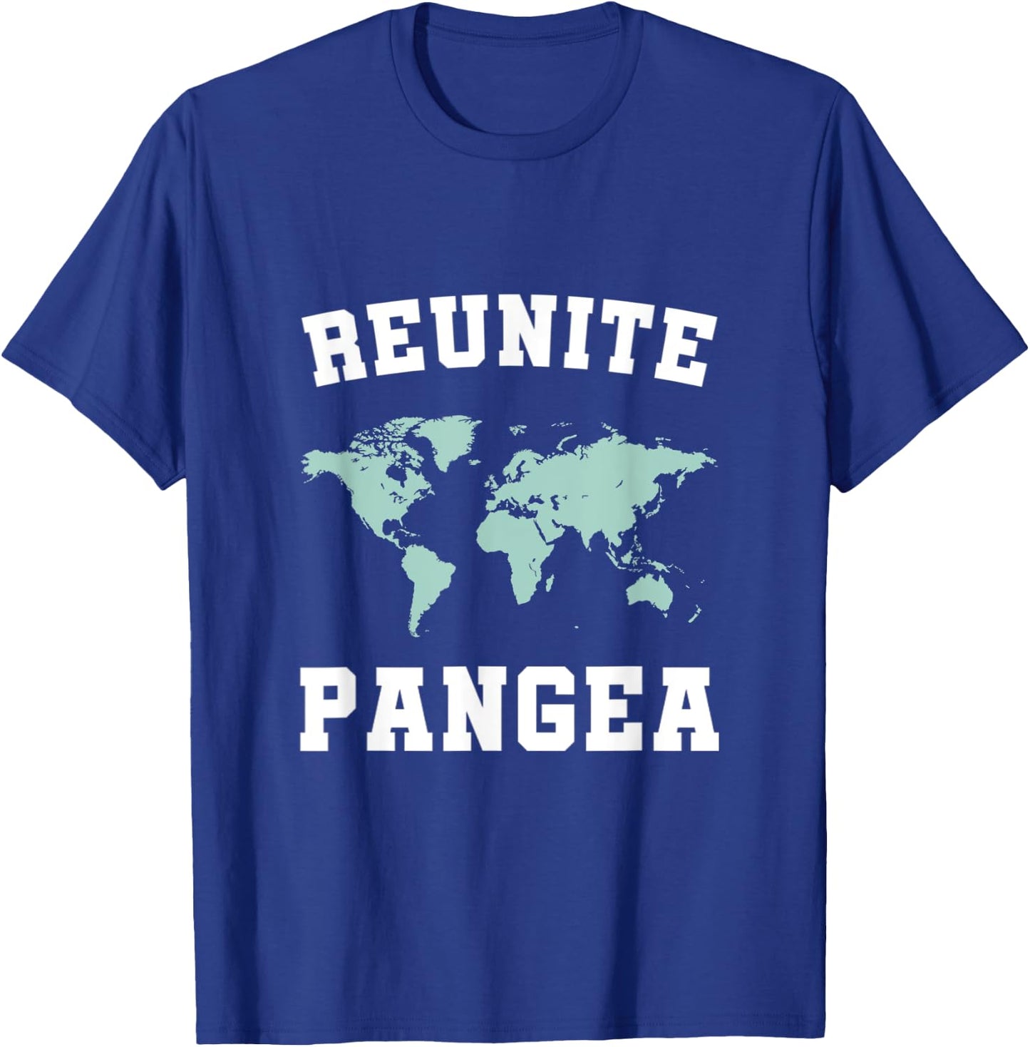 Reunite Pangea Geology T-Shirt - T-Shirt | Royal