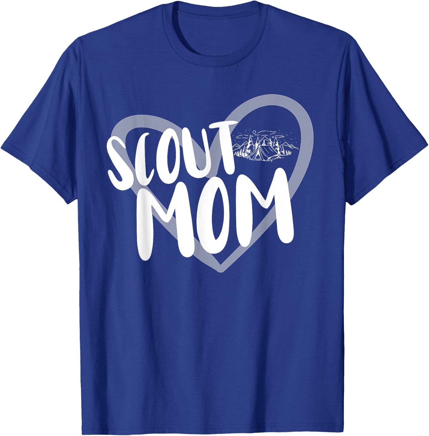 Scouting Funny Scout Mom T-Shirt - T-Shirt | Royal