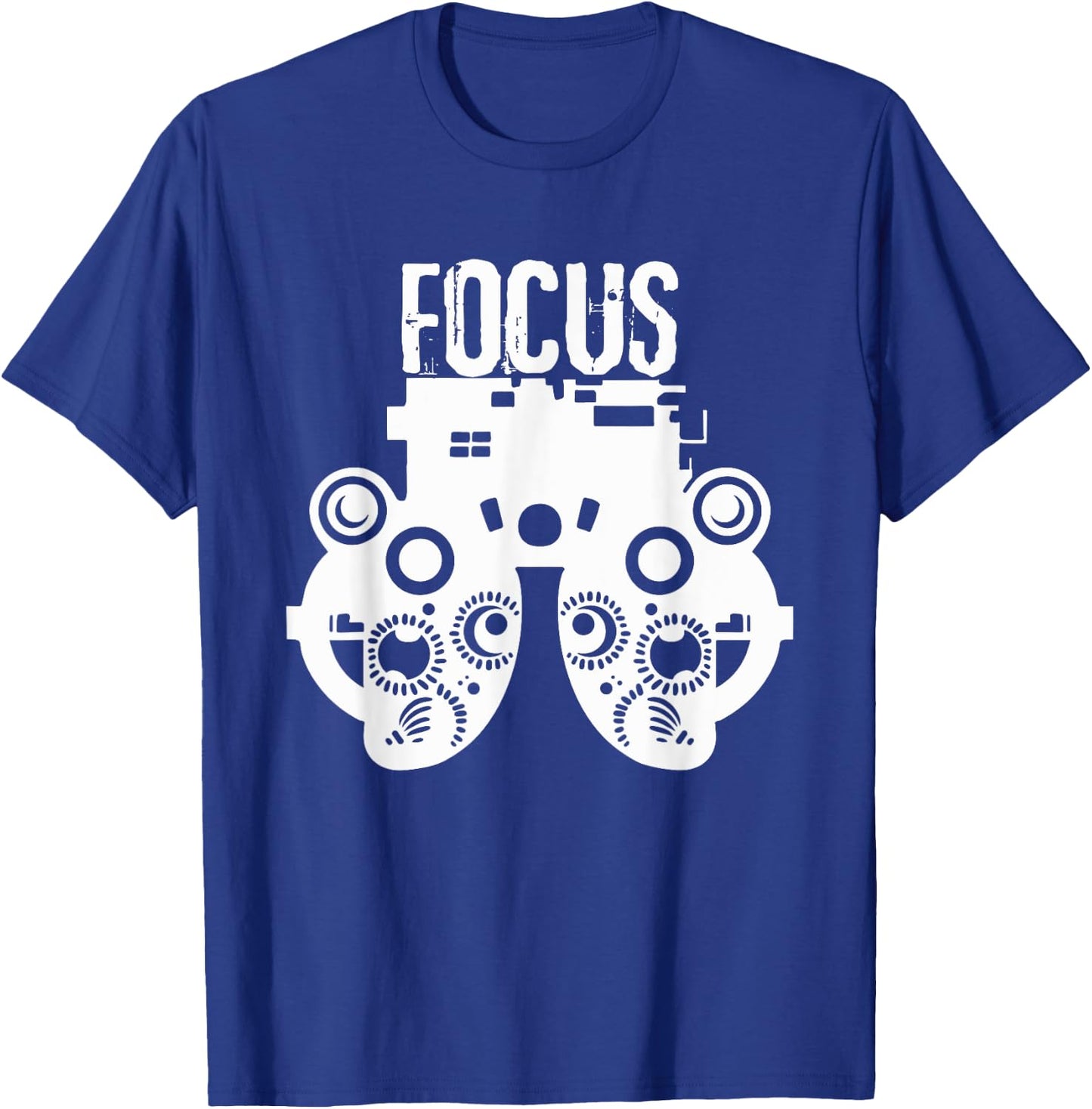 Funny Eye Doctor Optometrist Saying - Vision Sciences T-Shirt - T-Shirt | Royal