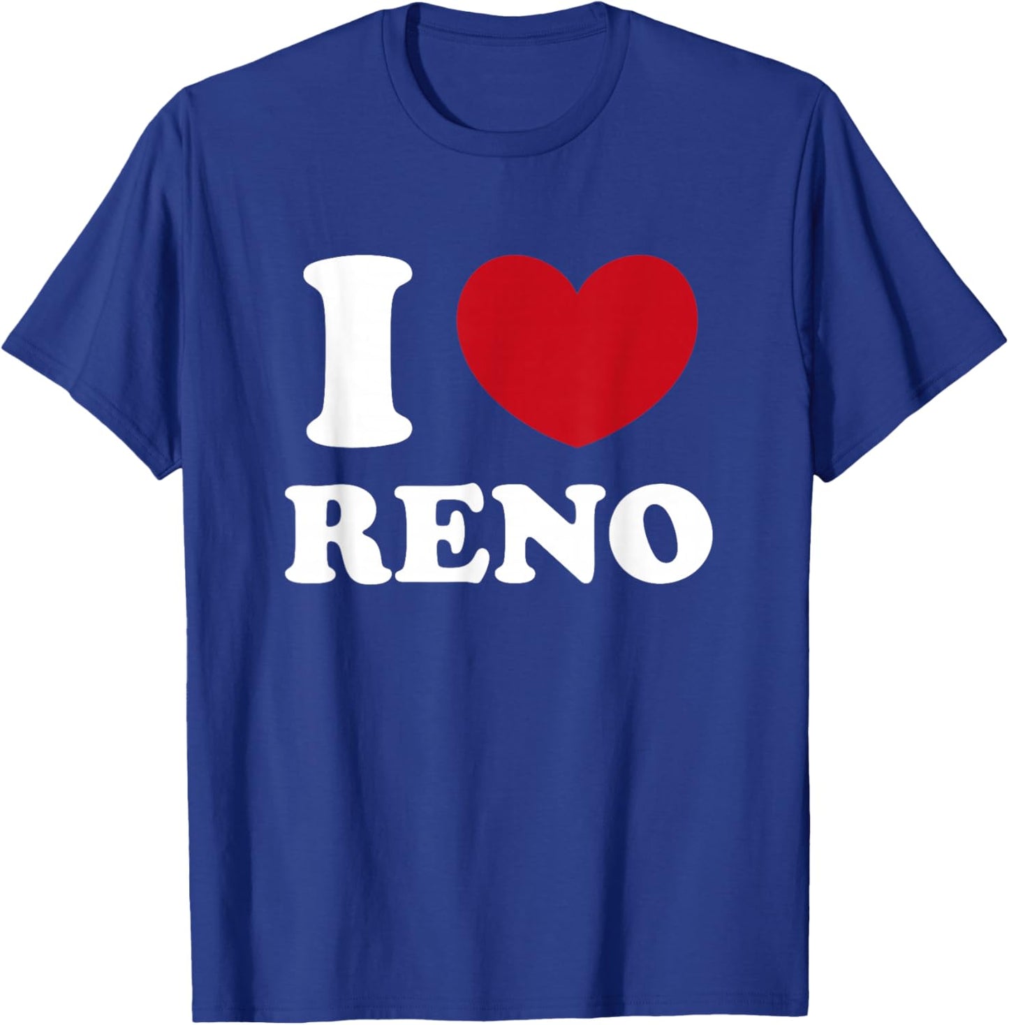 I Love Reno T-Shirt - T-Shirt | Royal