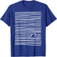 Minimalist Line Drawing Simple Unique Shark Fin T-Shirt - T-Shirt | Royal