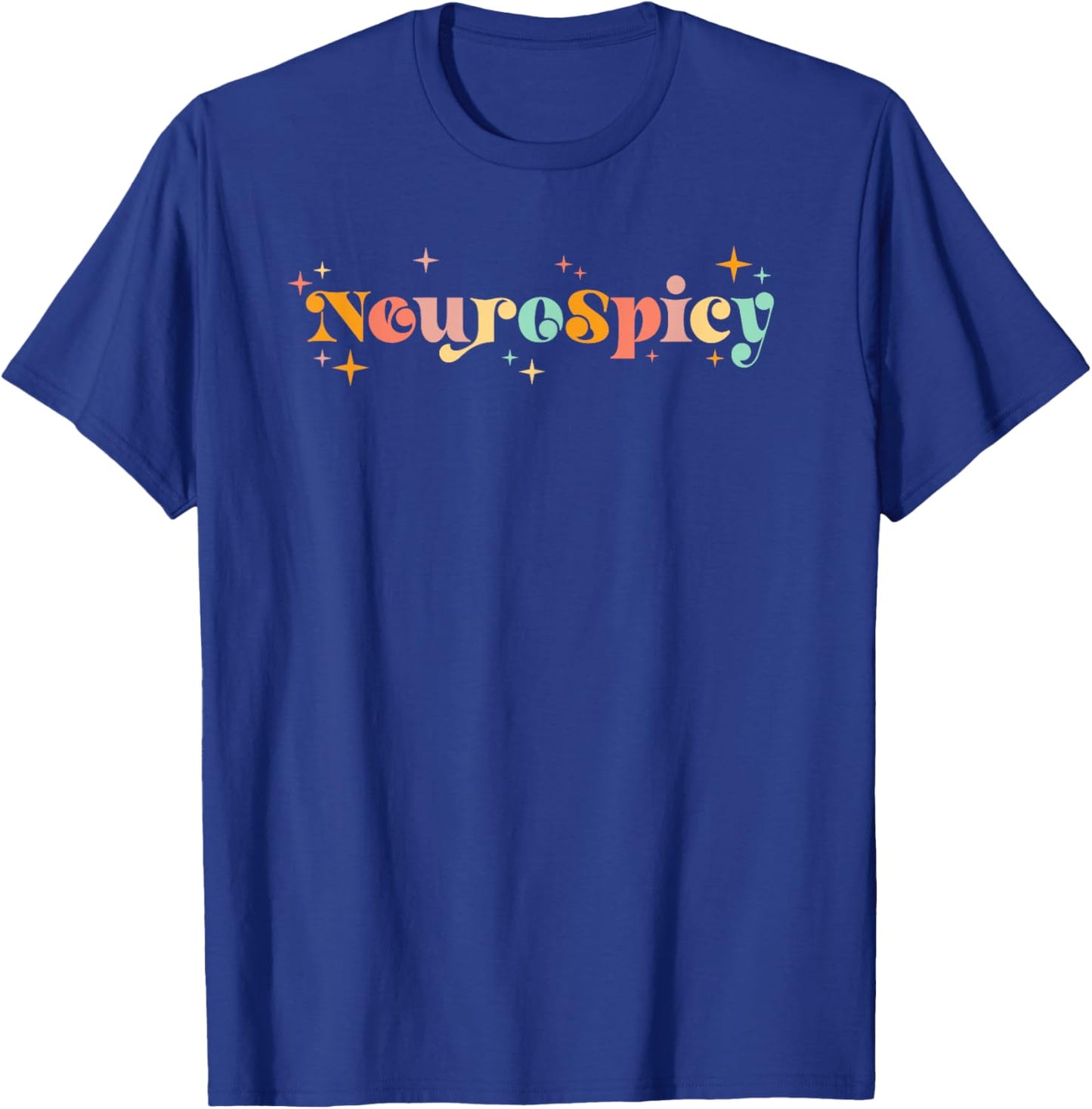 NeuroSpicy: Neurodiversität, Neurodivergenz, ADHS und Autismus T-Shirt - T-Shirt | Royal