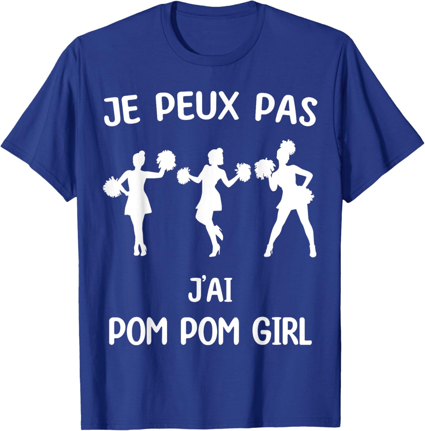 I Can't Have Cheerleader T-Shirt - T-Shirt | Royal