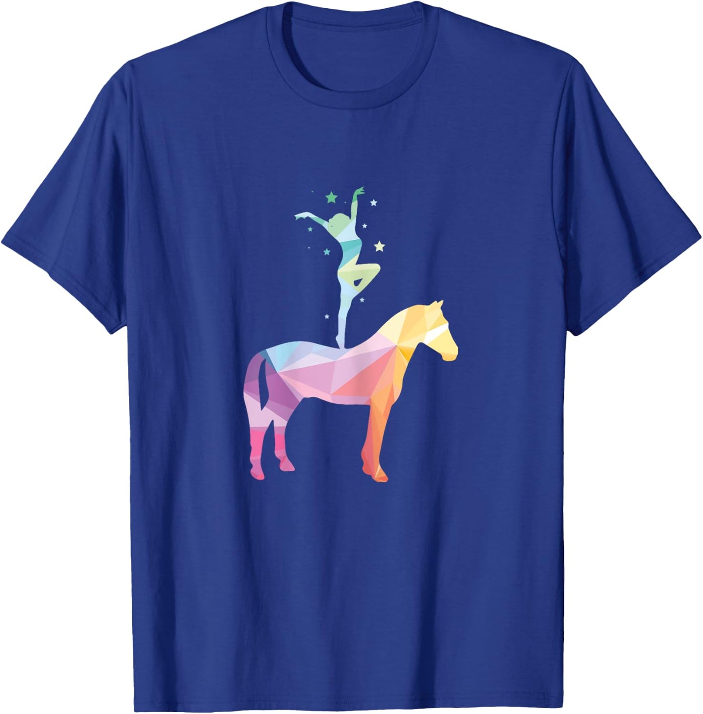 Voltigieren Riding Horse Riding Sports Horses Sayings Girls Gift T-Shirt - T-Shirt | Royal