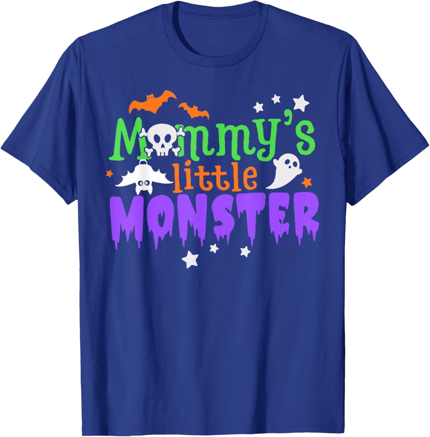 Mommy's Little Monster Halloween for Toddler Boys Girls Kids T-Shirt - T-Shirt | Royal