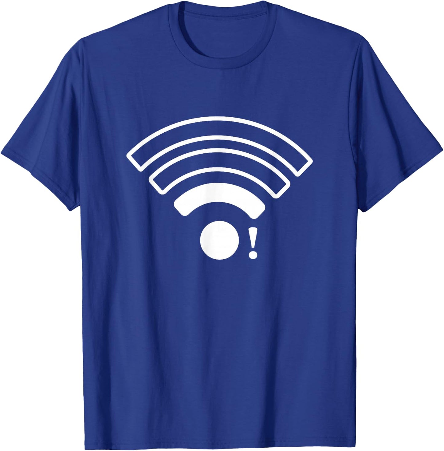 Cool Low WiFi signal lazy Halloween costumes 2021 T-Shirt - T-Shirt | Royal
