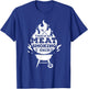 BBQ Smoker Vintage This Is My Meat Smoking T-Shirt - T-Shirt | Royal