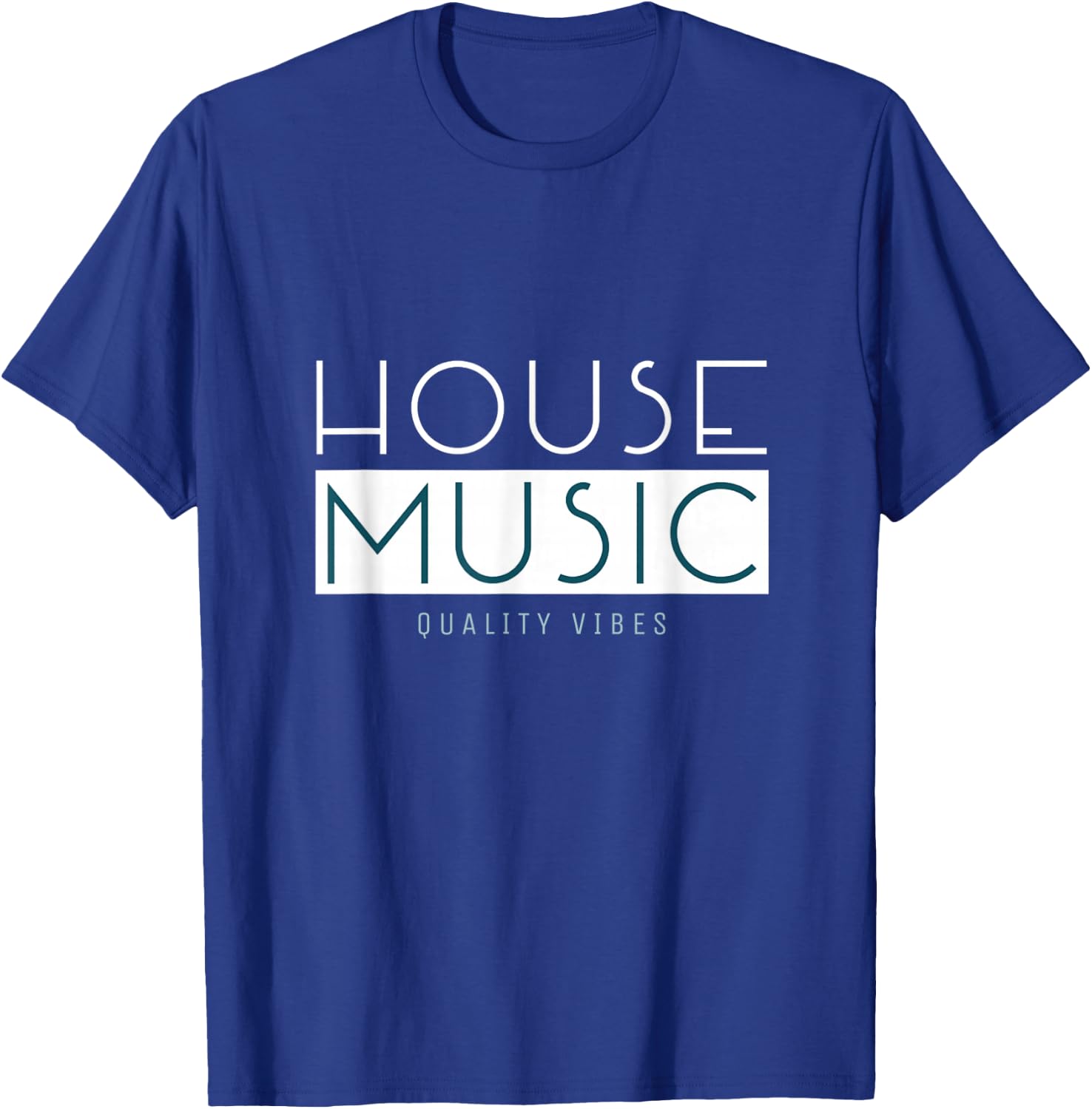 House Music Deep House EDM DJ Festival Music T-Shirt - T-Shirt | Royal
