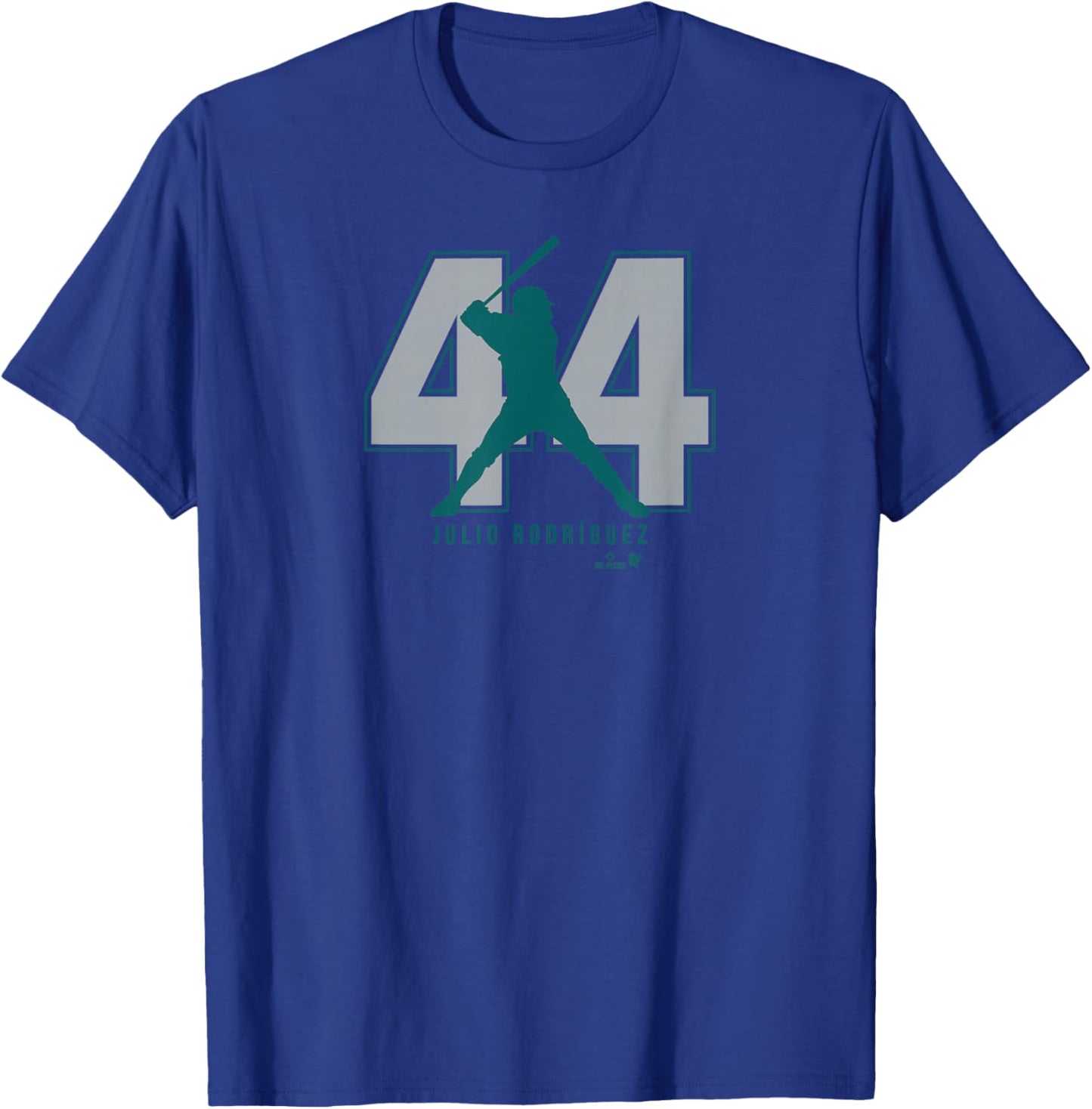 Julio Rodriguez 44: Seattle - Seattle Baseball T-Shirt - T-Shirt | Royal