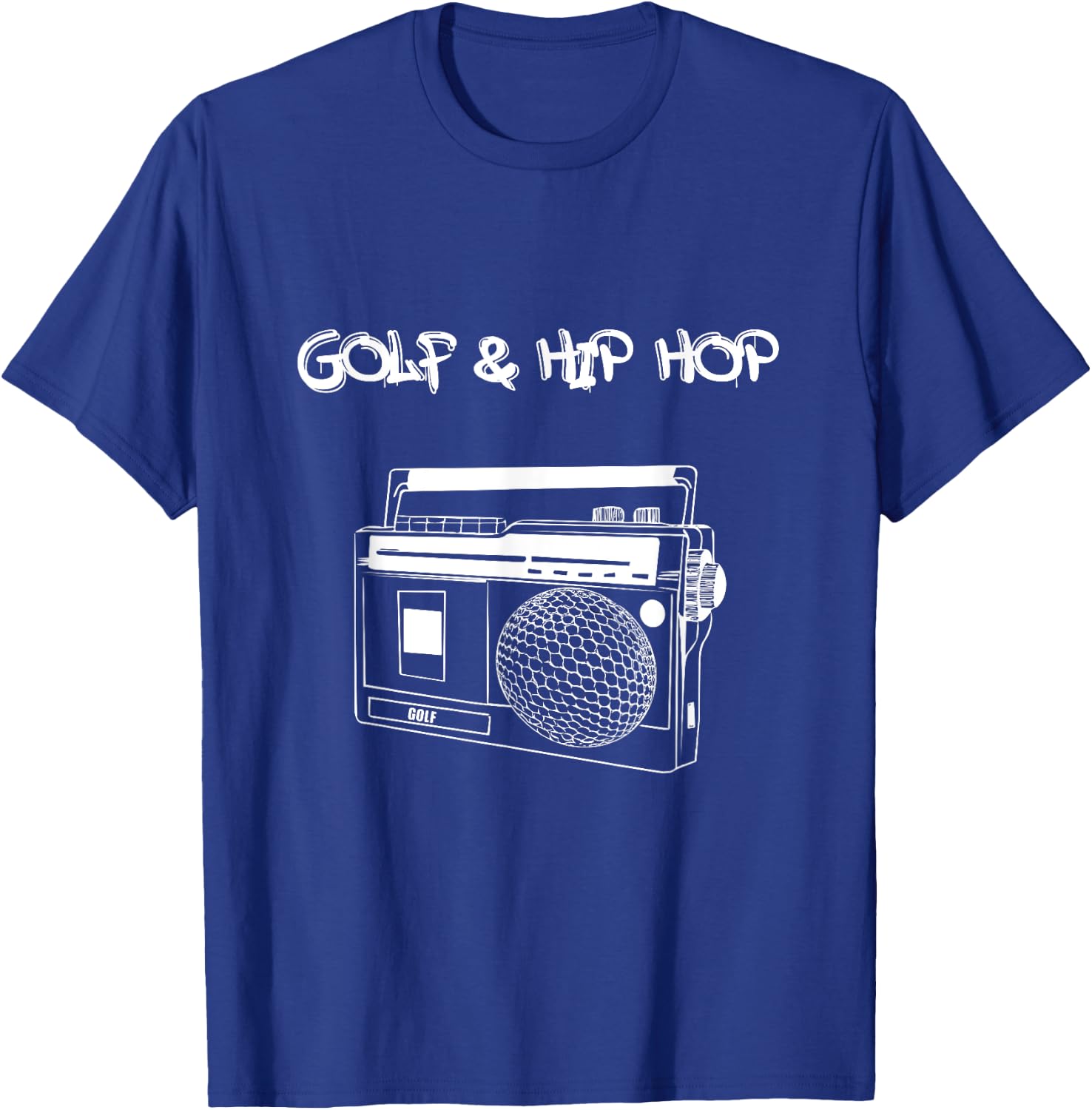 Golf and Hip Hop T-Shirt - T-Shirt | Royal