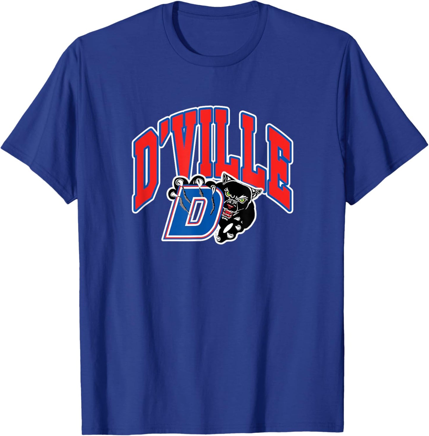 Duncanville High School Panthers T-Shirt - T-Shirt | Royal