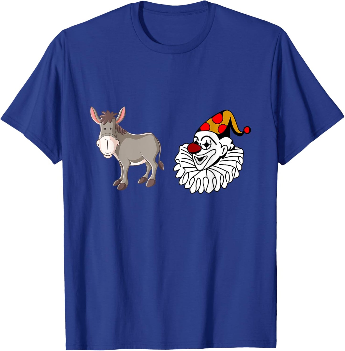Funny Ass Clown Gift T Shirt Adult Humor T-Shirt - T-Shirt | Royal