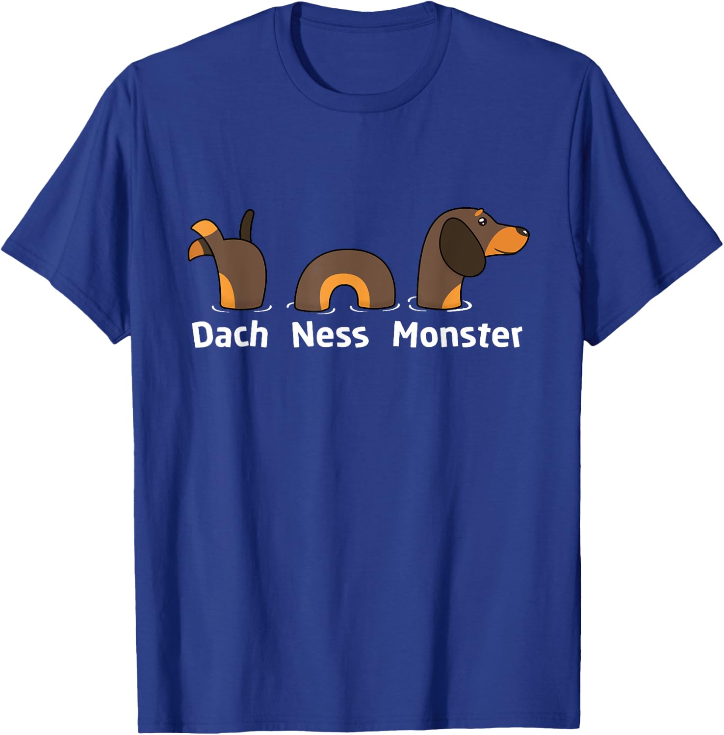 Funny Loch Ness Monster Dach Dachshund Shirt Gift Women T-Shirt - T-Shirt | Royal
