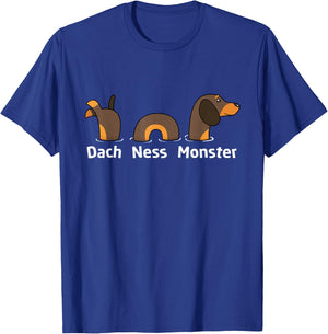 Funny Loch Ness Monster Dach Dachshund Shirt Gift Women T-Shirt - T-Shirt | Royal