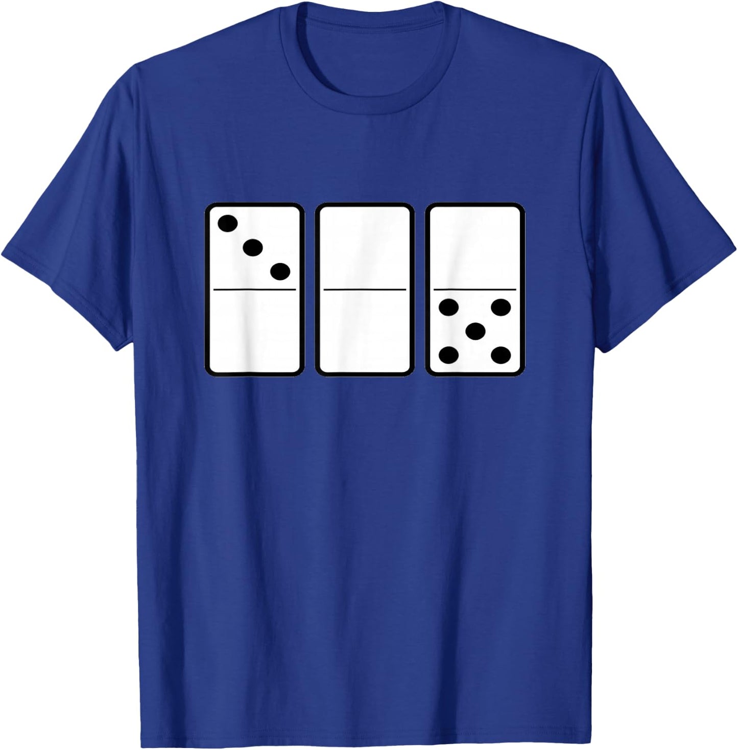 Three Zero Five 305 Miami Domino T-Shirt - T-Shirt | Royal