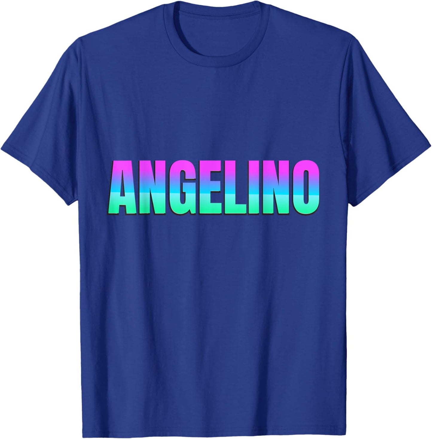 Los Angeles Proud Angelino Resident Hometown California T-Shirt - T-Shirt | Royal
