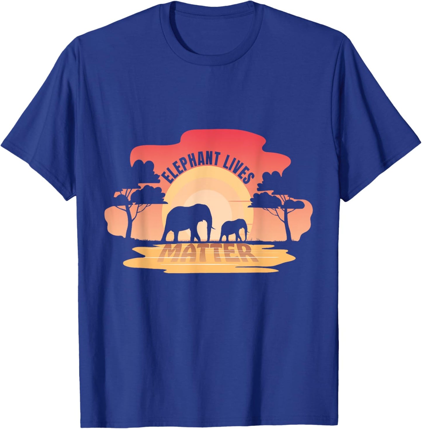 Elephant Lives Matter T-Shirt - T-Shirt | Royal
