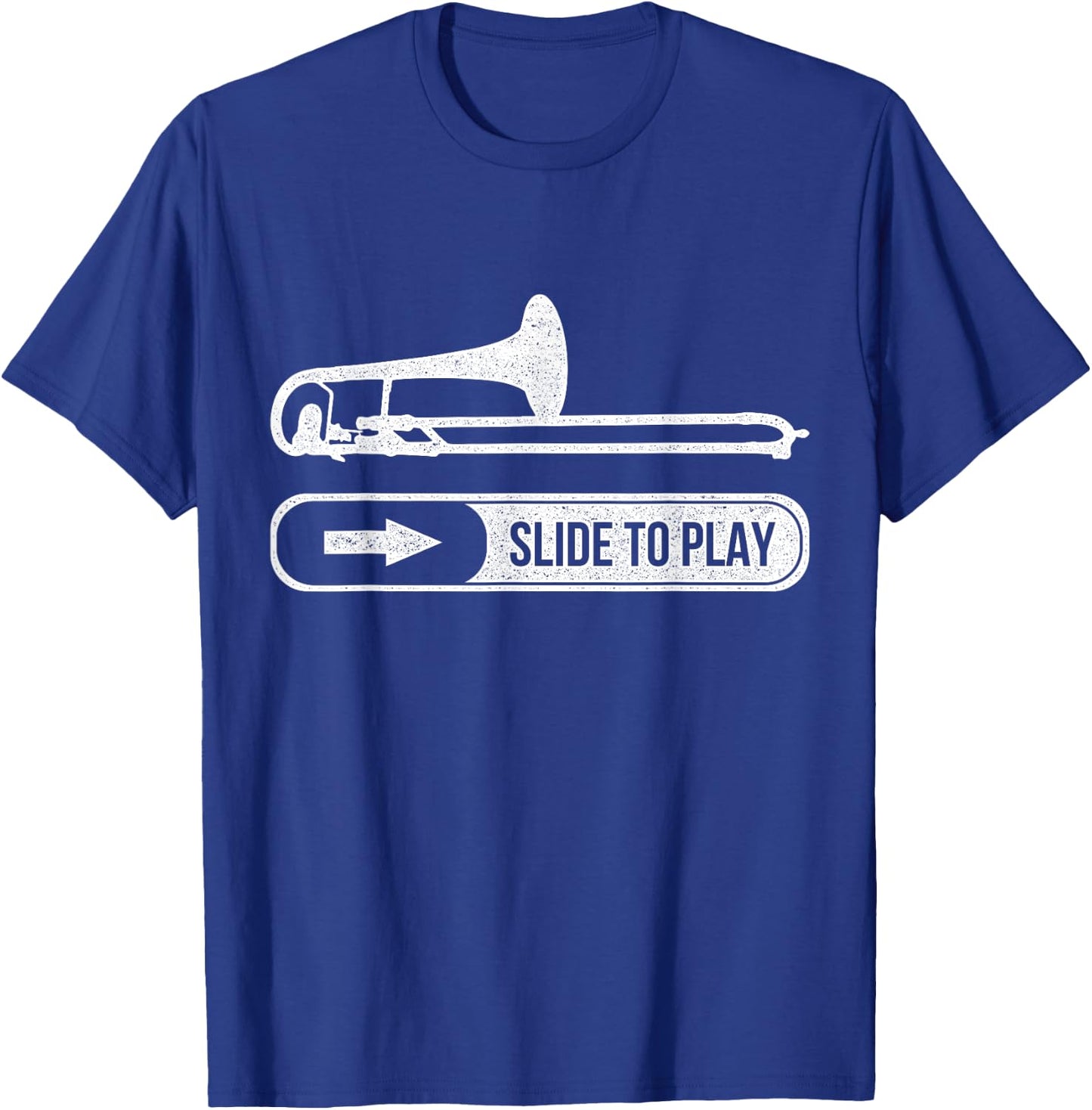 Funny Trombone Trombonist Gift T-Shirt - T-Shirt | Royal