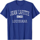 Jean Lafitte Louisiana LA Vintage T-Shirt - T-Shirt | Royal