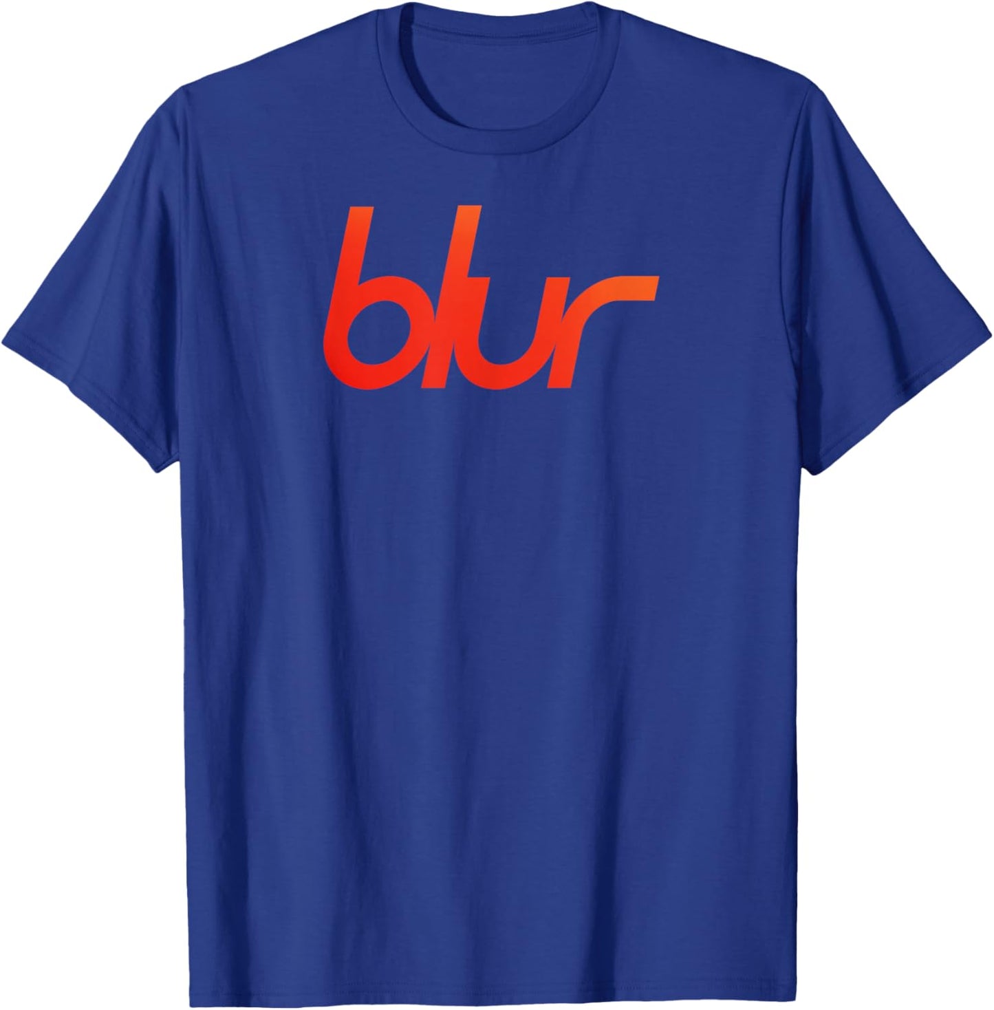 Blur Gradient Logo T-Shirt - T-Shirt | Royal