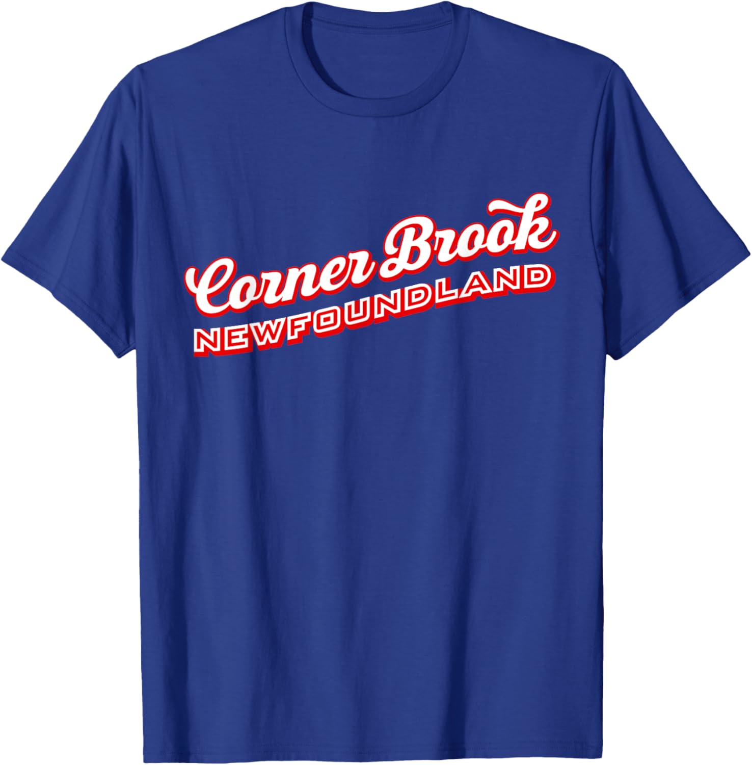Corner Brook Newfoundland T-Shirt - T-Shirt | Royal