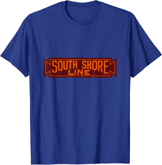 South Shore Line T-Shirt - T-Shirt | Royal