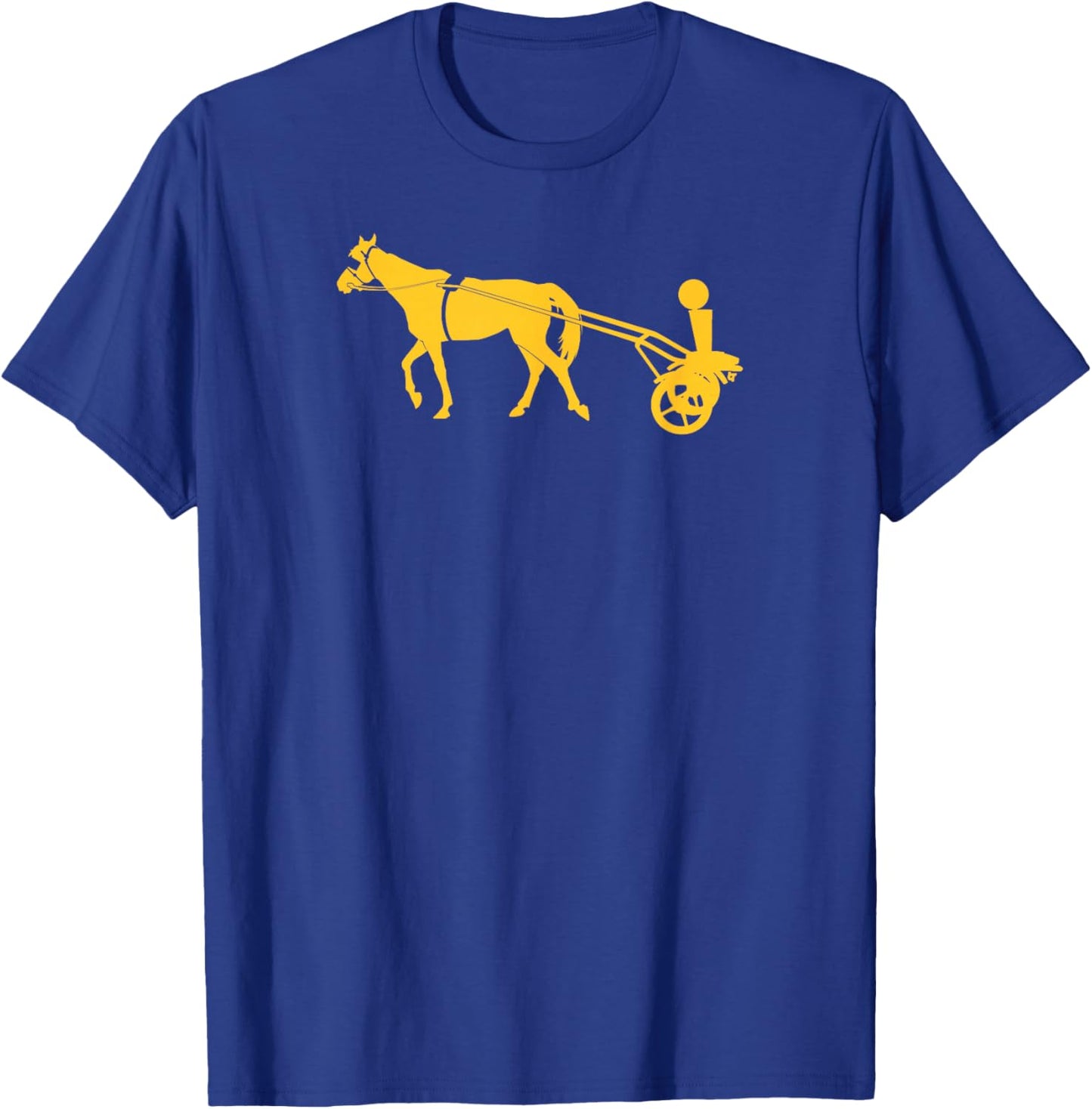 BreakingT Denver Basketball - Adult Classic Fit Short Sleeve Blue T-Shirt - T-Shirt | Royal