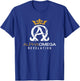 Jesus Christ Alpha and Omega Book Revelation T-Shirt - T-Shirt | Royal
