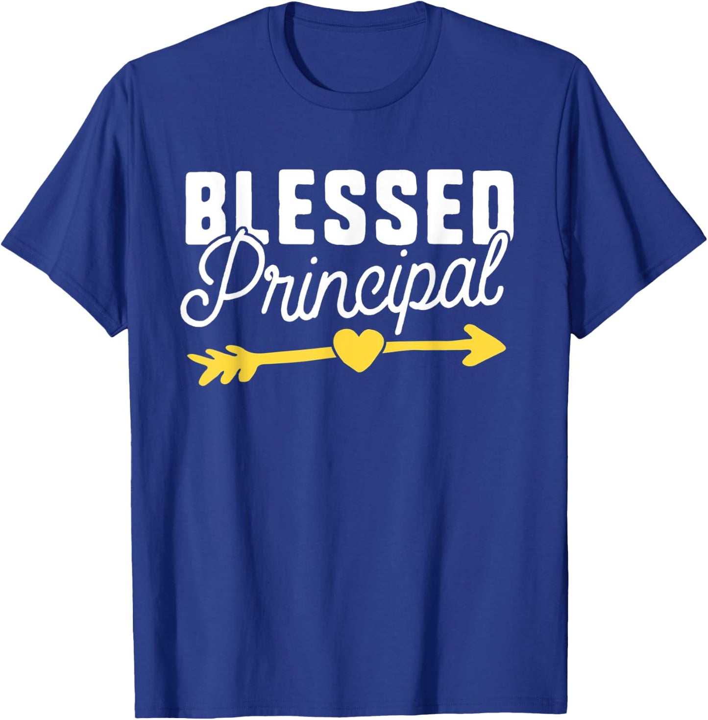 Blessed Principal Appreciation Gift Teacher Assistant Gift T-Shirt - T-Shirt | Royal