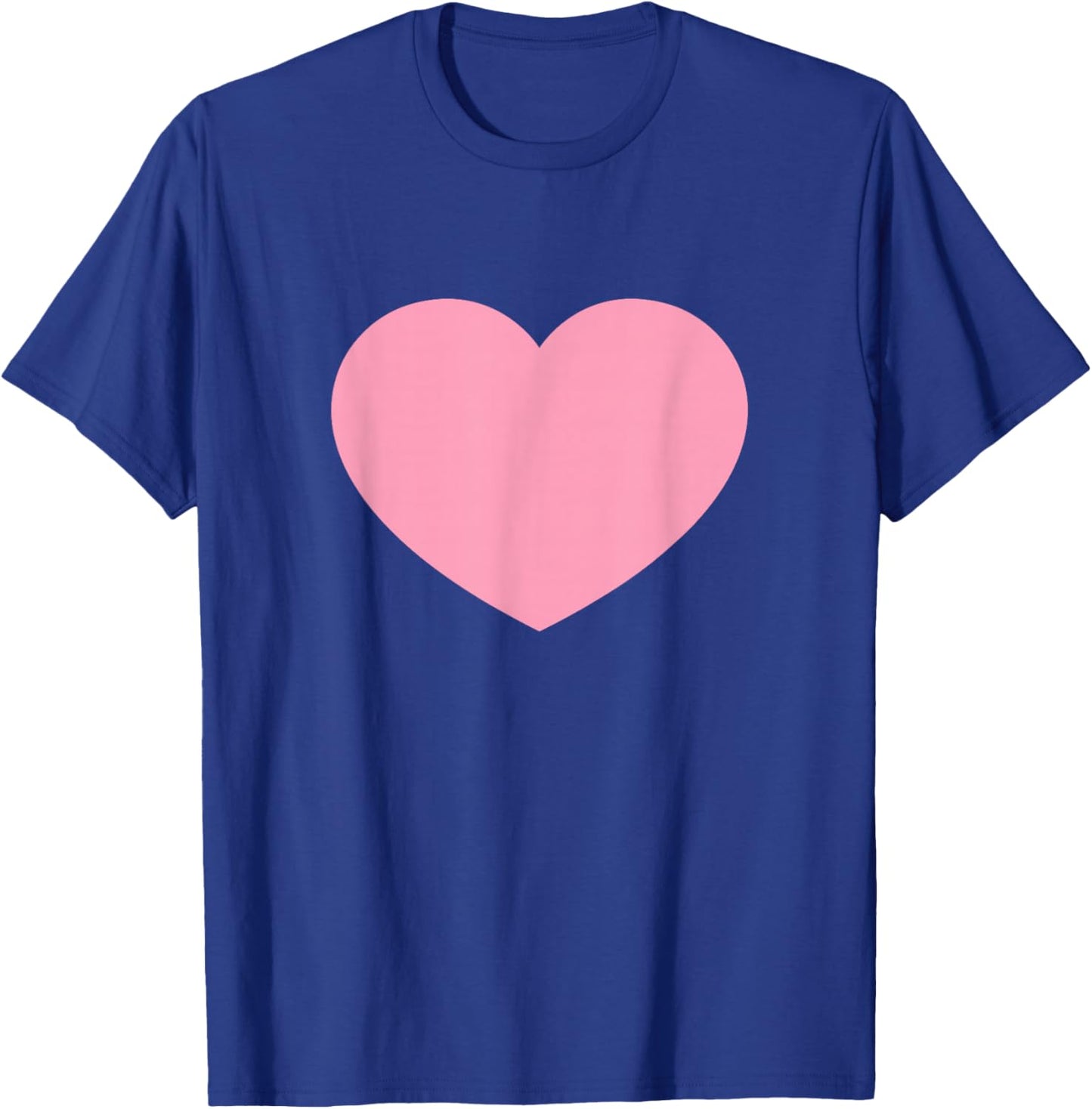 Pink Heart Is The Symbol Of Love For Valentines Day Holiday T-Shirt - T-Shirt | Royal