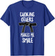 Choking Others Makes Me Smile, Jiu Jitsu T-Shirt - T-Shirt | Royal