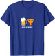 Keep It Simple Beer Pizza Funny Common T-Shirt - T-Shirt | Royal