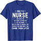 Only A Nurse Can Drug You Cut Your Clothes Off Tie You Down T-Shirt - T-Shirt | Royal