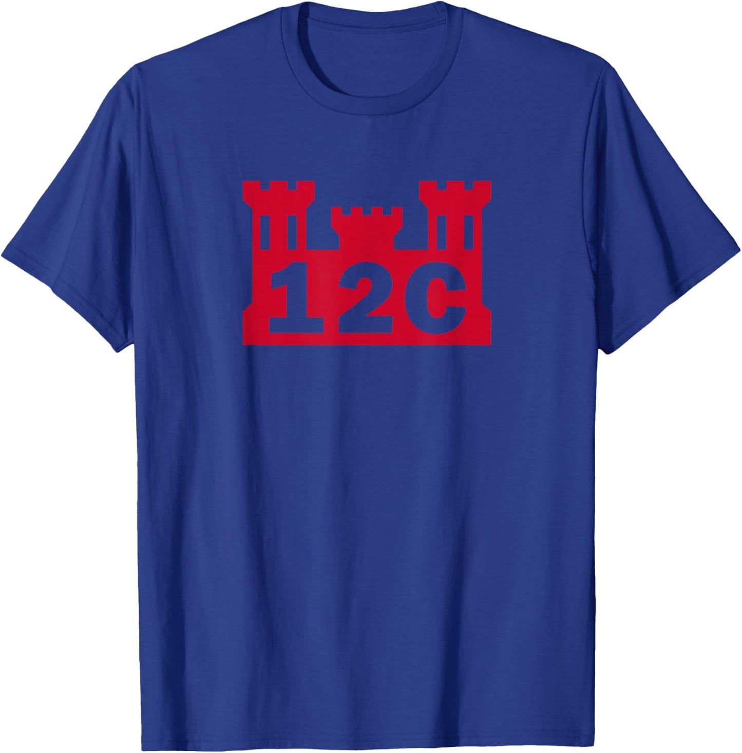 12C Bridge Crewmember | Castle T-Shirt - T-Shirt | Royal