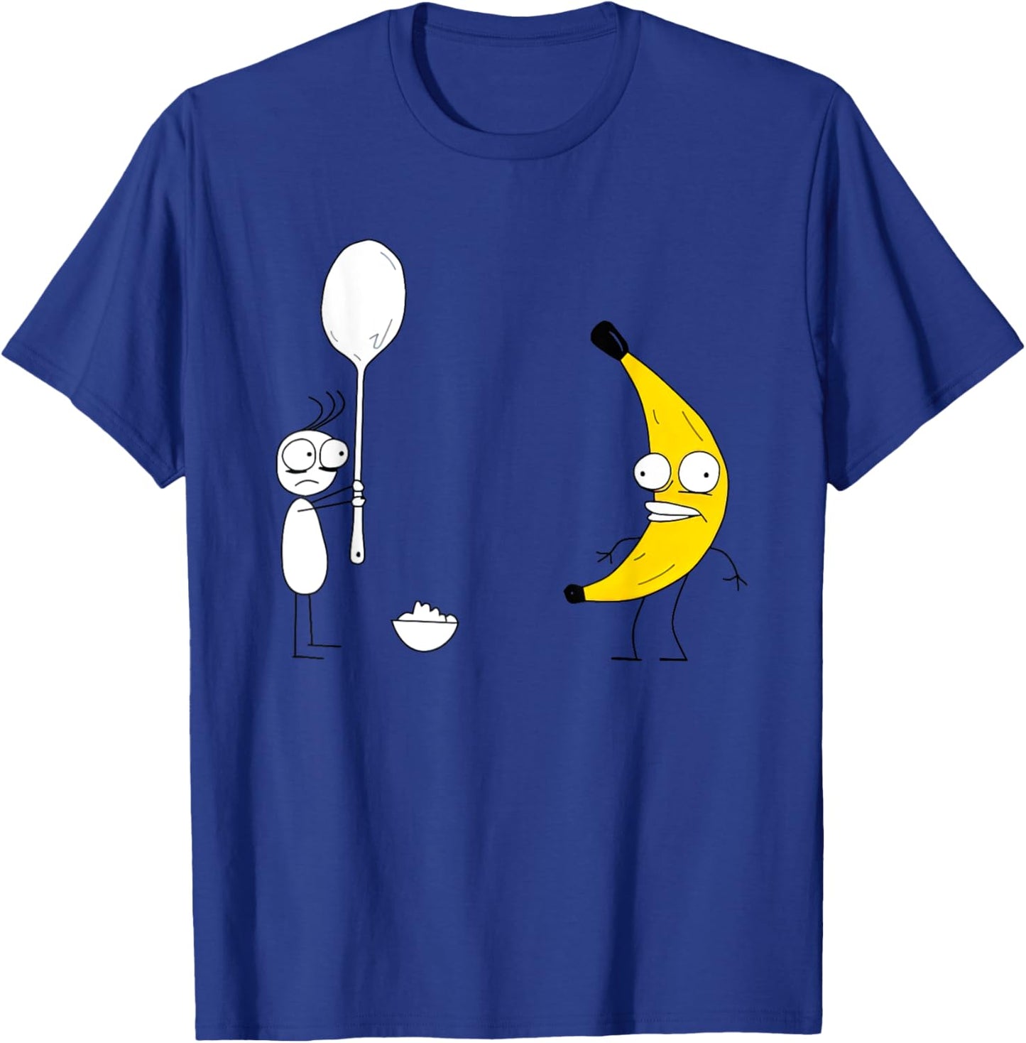 Rejected Spoon Banana Funny Women T-Shirt - T-Shirt | Royal