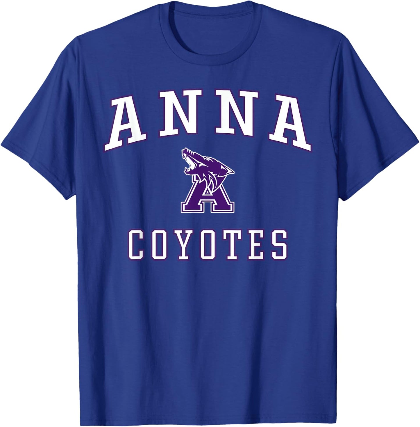 Anna High School Coyotes C1 T-Shirt - T-Shirt | Royal