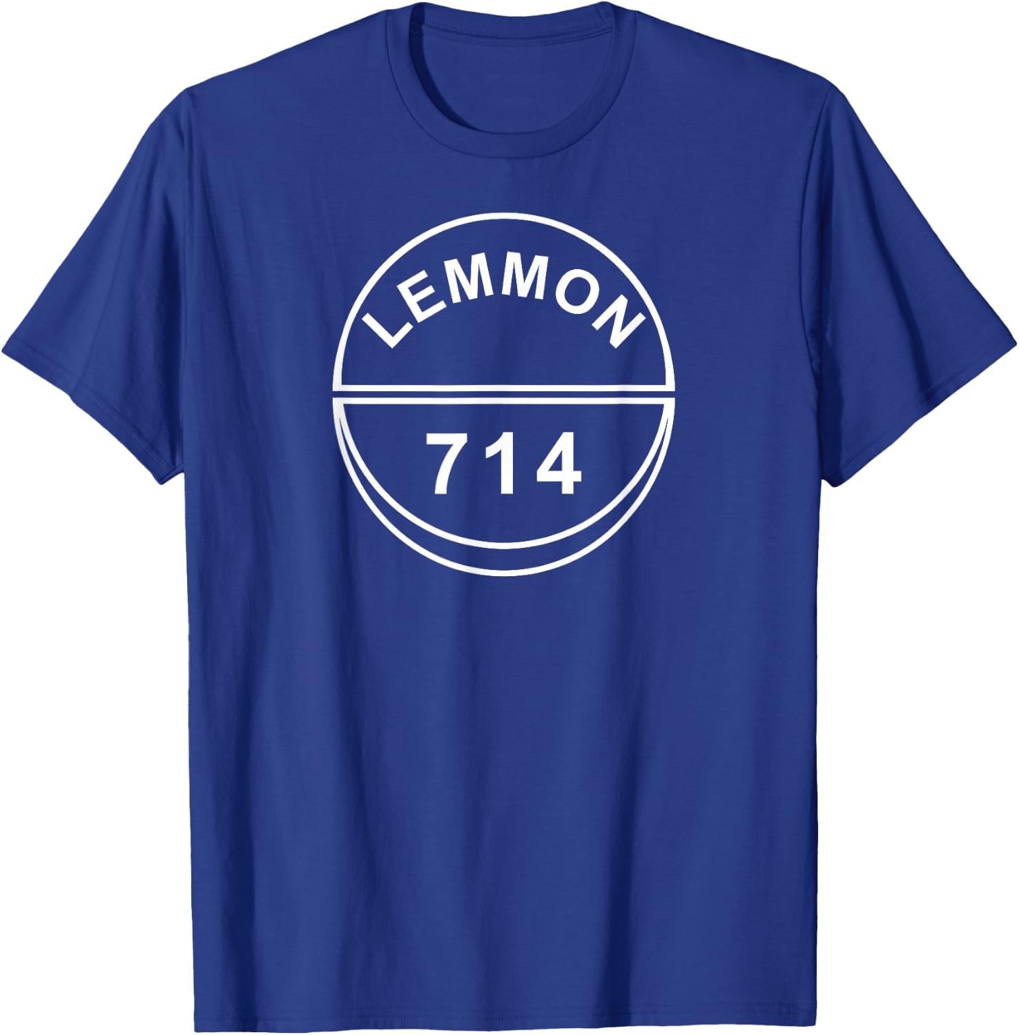 Lemmon 714 70s 80s Funny Retro T-Shirt - T-Shirt | Royal