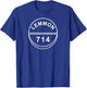 Lemmon 714 70s 80s Funny Retro T-Shirt - T-Shirt | Royal