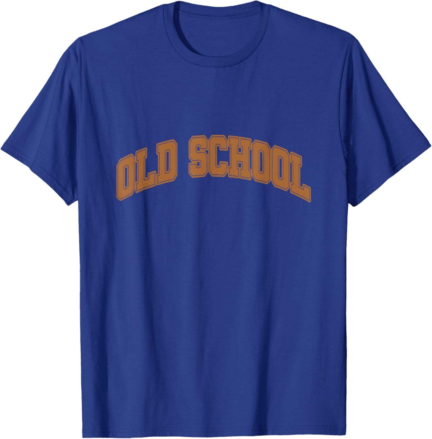 Brown Graphic Old School Brown Graphic T-Shirt - T-Shirt | Royal
