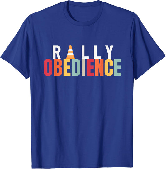 Fun Rally Obedience Dog Sport Gift Rally O Dog Owners Men Women Girls Kids T-Shirt - T-Shirt | Royal