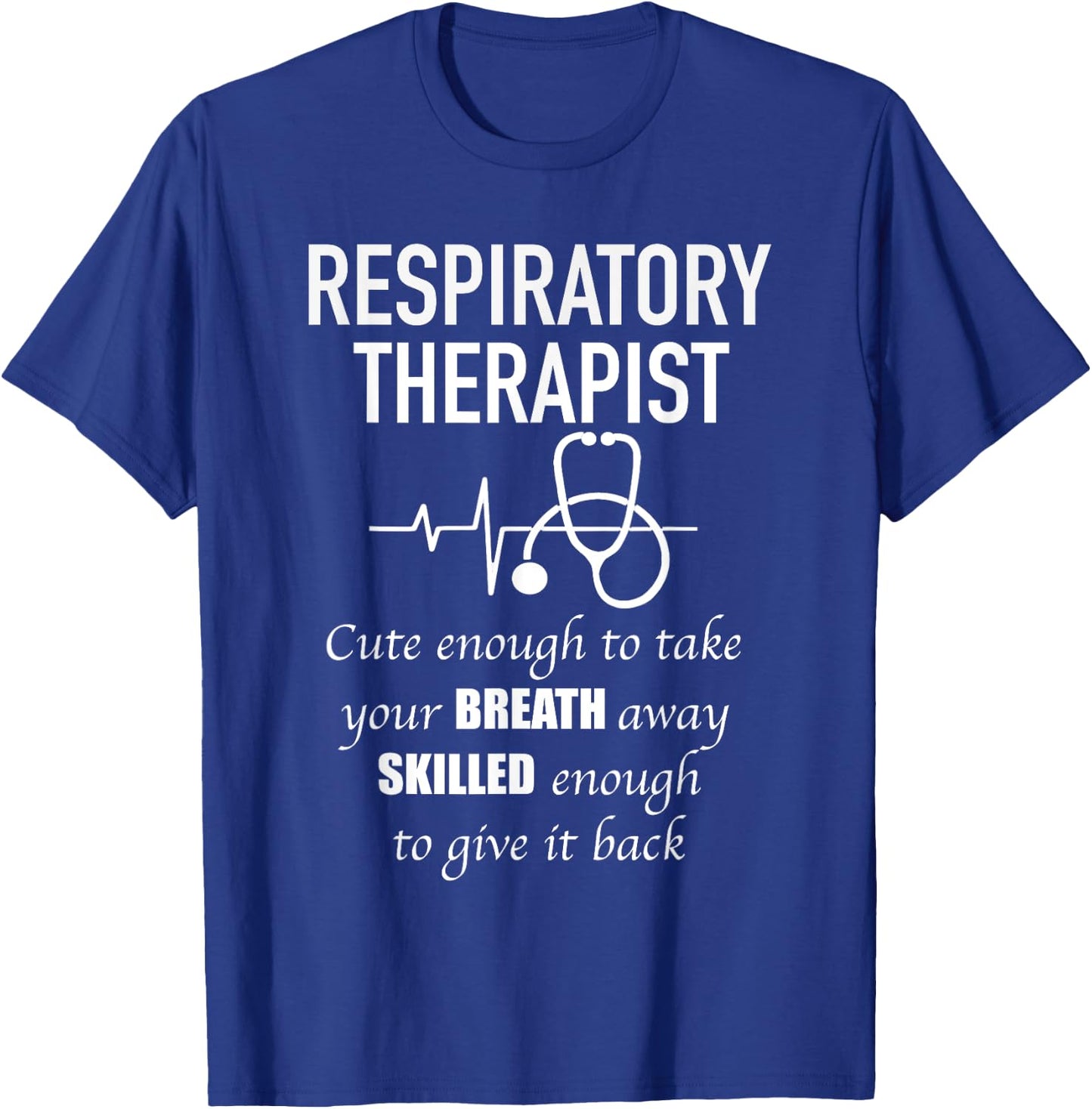 Awesome Super Hero Respiratory Therapist Cute T-Shirt - T-Shirt | Royal